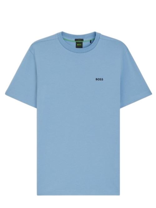 Stretch cotton T-shirt with logo BOSS | 50506373 TEE.459